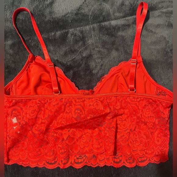 lacy lingerie tank top size medium. - Picture 2 of 2